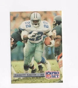 1992 PRO SET #150 EMMITT SMITH PROSET DALLAS COWBOYS HALL OF FAME HOF - Picture 1 of 1