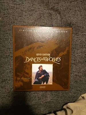 Dances With Wolves Limited Collector's Edition Laserdisc Book CD Box Set - Image 1 of 3