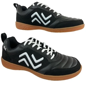 Ida Sports Shoes Womens Sz 6.5 Black White Spirit Indoor Court Club Soccer $ 120 - Picture 1 of 12