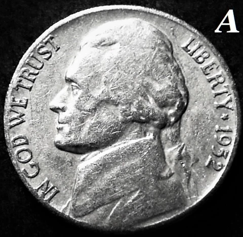 1952 D/D Jefferson Nickel RPM Cover
