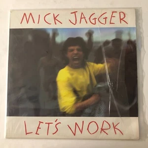 MICK JAGGER - LET´S WORK - 1987 MEXICAN 12¨MAXI-SINGLE, POP ROCK - Picture 1 of 4