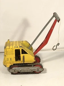 Vintage Hubley Vapor Pala Excavadora Madera Ruedas Prensado Acero Hecho En Eeuu - Imagen 1 de 12