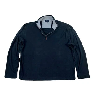 Banana Republic Men's L Long Sleeve Black Pullover Super Soft Long Sleeve Shirt  - Picture 1 of 4
