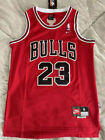 Herren Retro #23 Chicago Bulls Rot Basketball Trikot Klassisch Jersey Neu */!!!