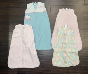 Halo Sleepsack Blanket Fleece & Lightweight Lot - 3 S & 1 M - See Photos & Desc. - Picture 1 of 7