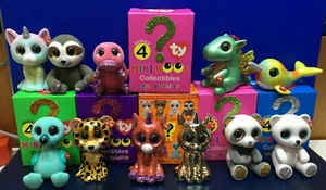 W-F-L TY Mini Boos Serie 4 Sammelfiguren 5 cm Glubschis Auswahl handbemalt - Bild 1 von 13