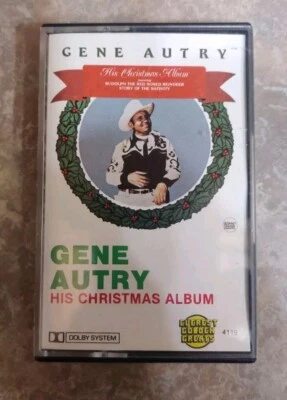 His Christmas Album by Gene Autry (Cassette)  - Image 1 of 4