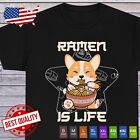 Kawaii Fox Ramen is Life T-shirt manga cuisine japonaise anime vêtements amateurs de sushi