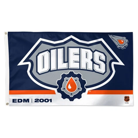 EDMONTON OILERS SPECIAL EDITION 3'X5' DELUXE FLAG NEW WINCRAFT 👀 Cover