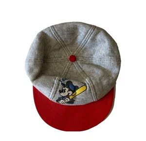 Vintage Mickey Mouse Baseball Cap Kids Ages 4 - 7 Made in U.S.A Pre-Owned - Picture 1 of 8