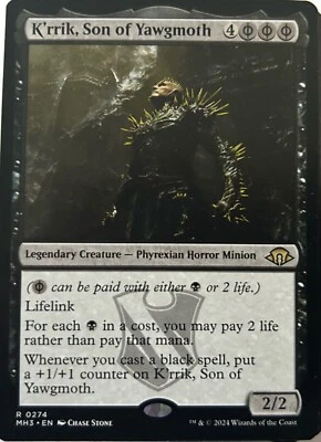 ***Custom Commander Deck*** K'rrik, Son of Yawgmoth - Life Combos - MTG EDH - Image 1 of 4