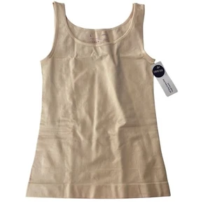 Shapermint Empetua All Day Every Day Tank Cami Layering Tan Sz LG  62008 - Picture 1 of 4
