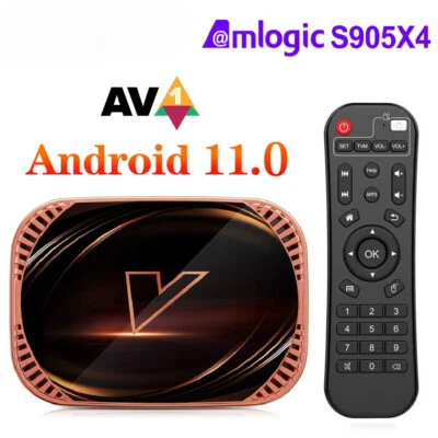 Smart TV Box Android 11 128G 32GB Wifi Lettore multimediale TVBOX 4K 1000M Set top box - Immagine 1 di 4