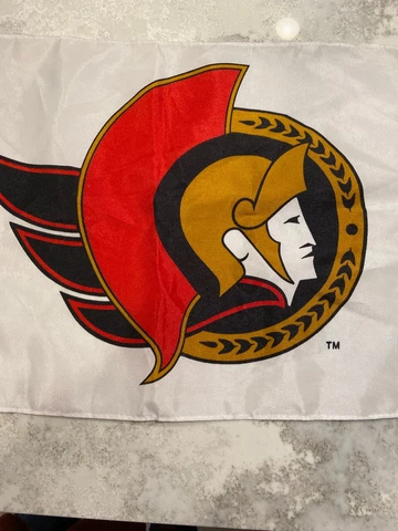 Ottawa Senators flag Small Pin Holes In Each Corner Cover