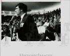 1982 Press Photo Joe Nolan addresses housing project hearing - hpa82978
