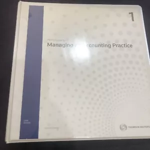 PPC’s Guide To Managing An According Practice Volume 1 Thomson Reuters - Picture 1 of 5