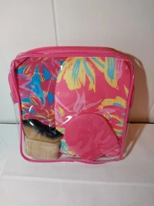 Self Tanning Set 5 Pc Application Kit Exfoliating Mitt, Facial, Brush, Bag NWOT - Picture 1 of 3