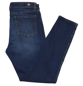 KUT FROM THE KLOTH Diana FAB AB Skinny High Rise Blue Jeans Größe 12 - Bild 1 von 7