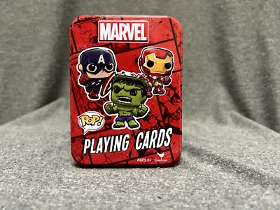 Funko POP! Marvel Comics Playing Cards Tin (New all 52 Cards Included) - Image 1 of 4