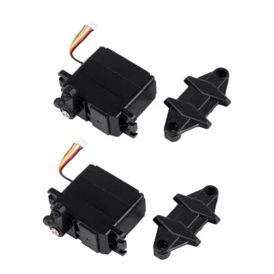 2x XINLEHONG 9125 1/10 RC Auto Servo Lenkgetriebe 5 Big Feet Truck Teile - Bild 1 von 4