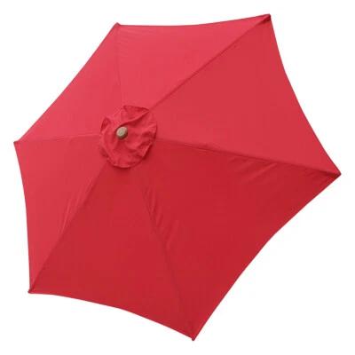 Cubierta superior para paraguas de patio de 10 pies de repuesto para costillas de 6/8 (solo dosel)  Foto 1 de 4