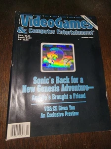 Video Games And Computer Entertainment Magazine October 1992 Family Fun - Picture 1 of 4