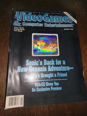 Video Games And Computer Entertainment Magazine October 1992 Family Fun  - Image 1 of 4
