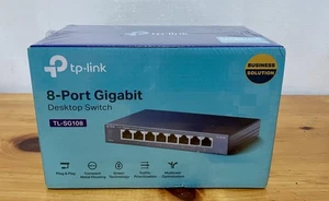 NEW Sealed TP-Link TL-SG108 / 8-Port Multi-Gigabit Ethernet Desktop Switch - Picture 1 of 6