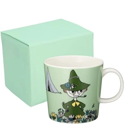 Official Moomin Arabia Classic Mug 300ml Snufkin - Image 1 of 4