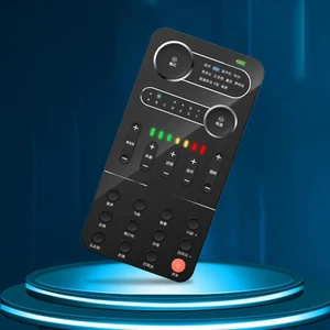 Portable Voice Changer BT 5.3 Multifunctional Effects Handheld Mini Live Sou NEW - Afbeelding 1 van 12