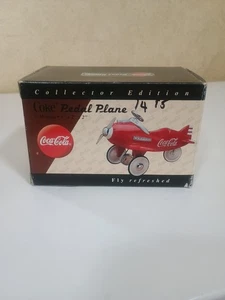 Coke Pedal Plane Die-Cast Metal 1997 Xonex Collector Edition - Picture 1 of 7