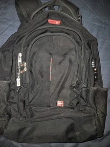 Swiss Gear Airflow Scan Smart TSA Travel Laptop Backpack, Black - Picture 1 of 4