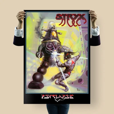 Stryx Poster | Psyclapse Game Artwork by Peter Andrew Jones | Psygnosis 1980s - Bild 1 von 4