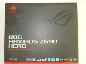 Asus ROG Maximus Z690 HERO 90MB18E0-MVAAY0 Motherboard LGA 1700 DDR5 ATX - Afbeelding 1 van 11