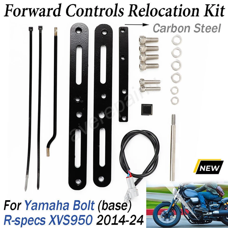 Forward Control Relocation Kit For Yamaha Bolt R-specs and Base XVS950 2014-2023 - Image 1 of 4
