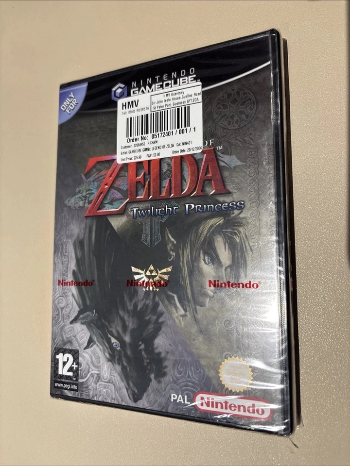 The Legend of Zelda: Twilight Princess (GameCube, 2006) Sealed U.K Pal - Image 1 of 4