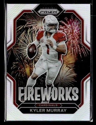 2022 Panini Prizm #F-6 Kyler Murray Fireworks Prizm Silver - Image 1 of 2