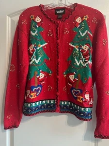 Christmas Sweater - Designer Originals Studio - Women's Large - Festive - Picture 1 of 6