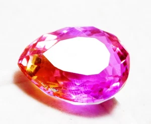 Natural 20.10 Cts Pear Cut Multi Tourmaline Loose Gemstone R1345 - Picture 1 of 4