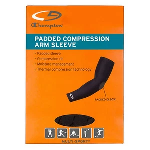 C9 Champion Padded Compression Arm Sleeve, Black, Size L/XL **BRAND NEW** - Picture 1 of 1