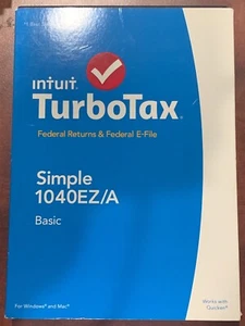 Turbotax 2014 Basic. Federal only + Federal E-file. New in sealed box. - Picture 1 of 2