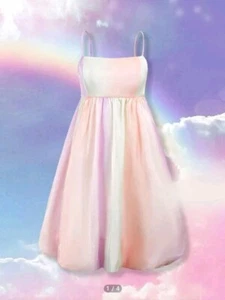Abito Cami Shein Ombre Organza Taglia M - Foto 1 di 5