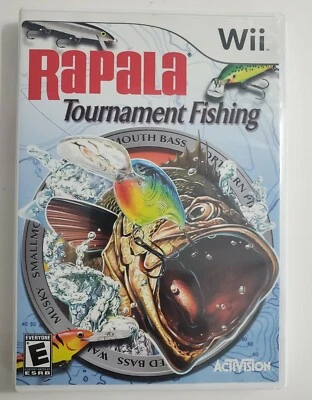 Rapala Tournament Fishing (Nintendo Wii, 2006) With Manual Tested works - Image 1 of 4