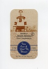 #TN27837 TINY THOMPSON Hall of Fame Hockey Game Card