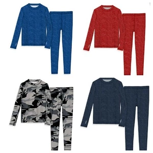 Atletic Works Youth Boys Thermal Underwear Performance Base Layer Set: 4-18 - Picture 1 of 9