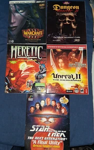 Lot of 5 PC Game Strategy Guides - Very Nice GUIDES ONLY NO GAMES - Picture 1 of 16