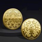 Gold Plated Collectible Coins Creative Zodiac coins Dragon Coin  Gift