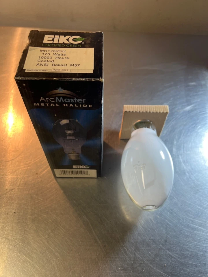 Bombilla de halogenuros metálicos Arc Master MH175/C/U Eiko Foto 1 de 1