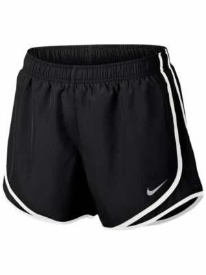 NEW NIKE [S] Women's 3.0" DRY TEMPO DRI-FIT Shorts-Black/White 831558-011 - Image 1 of 4