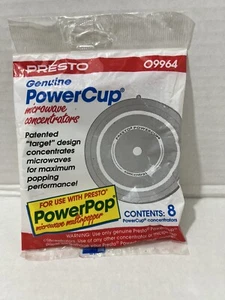 PRESTO ORIGINAL POWER CUP 8 MIKROWELLENKONZENTRATOREN #09964 VERWENDUNG MIT POWERPOP - Bild 1 von 2